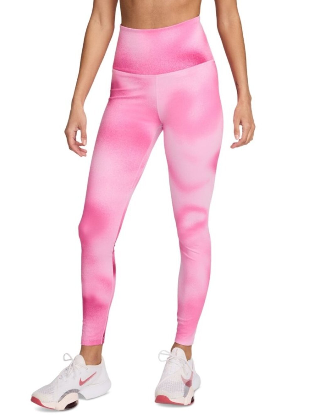 Nike Women's One High-Waist Full-Length Leggings Playful Pink Sports Sz XS NWT